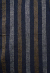 A Length of Hand Woven Striped Cotton: Even Pattern