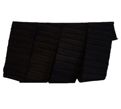 A Richly Toned Brown Colored Sakiori Obi: Earthy