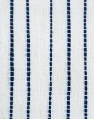 A Length of Suji Shibori: Pleated Stripes
