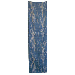 A Hemp or Ramie Length of Summer Cloth: Resist Dyed