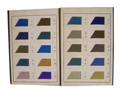 A Book of Crepe Silk Color Swatches: Dyer's Sample Book