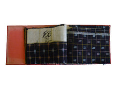 A Book of Kasuri Samples: Large Repeat Cotton