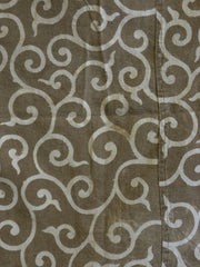 A Large, Cotton Karakusa Furoshiki: Wonderful Fading and Patina