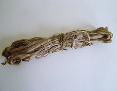 A Bundle of Old Hemp Fiber: Raw and Unplied