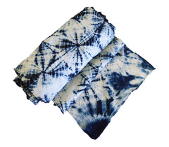 A Full Bolt of Kumo Shibori: Beautiful Cotton and Indigo