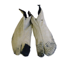 A Pair of Boro Tabi: Inside-Out