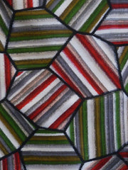 A Length of Meisen Silk: Striped Geometry