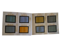 An Iro Cho or Color Album: Dyed Silk Swatches