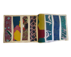 A Book of 1920s Silk Samples: Brightly Colored, Commercially Made