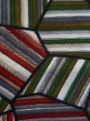 A Length of Meisen Silk: Striped Interlocking Geometry