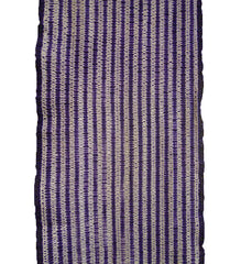 A Length of Taiten Shibori: Saturated Purple Color