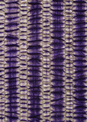A Length of Taiten Shibori: Vibrant Purple Color
