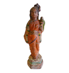 A Vintage South Indian Golu or Kolu: Goddess Meenakshi