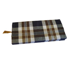 An Unused Full Cotton Bolt: Plaid Tanmono