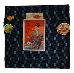An Unused Bolt of Kasuri Cotton: Wonderful Labels