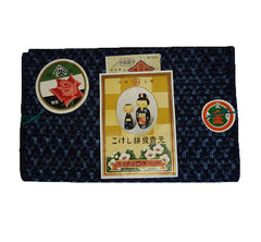 An Unused Full Bolt of Kasuri Cotton: Indigo