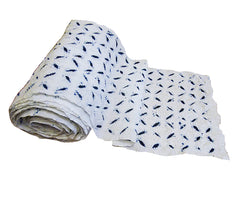 A Full Bolt of Stitched Shibori: Wonderful Texture and Pattern