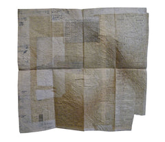 An Old Recycled Wrapping Paper: Late Meiji