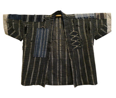 A Tattered and Fragile Boro Jacket: Good Color and Patches