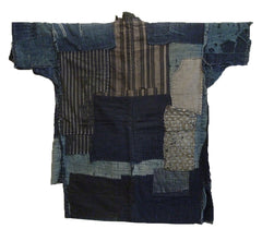 A Richly Repaired and Beautifully Tattered Work Coat: Boro in Layers