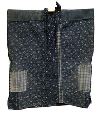 A Tattered Boro Han Juban: Indigo Dyed Cotton