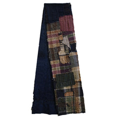 A Very Long, Beautifully Patched Mid Century Boro Length: Layers