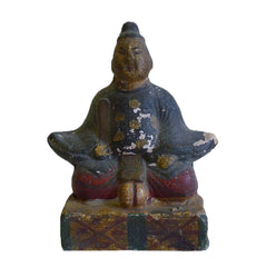 A Molded Figure of Tenjin San: Scholar's Patron