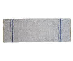 A Densely Sashiko Stitched Terrycloth Tenugui: Hand Towel