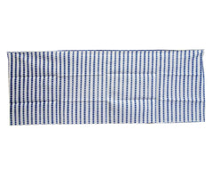 A Mame Shibori Dyed Tenugui: Traditional Bean Shibori