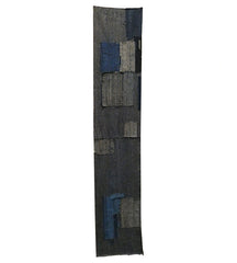 A Length of Beautifully Patched Old Cotton Boro: Thread Flavor