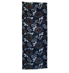 A Length of Katazome Dyed Cotton: Beautiful Hand Spun Cotton