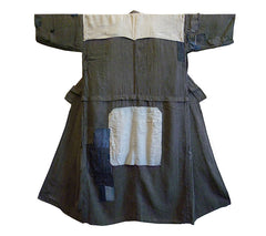 A Handsome and Lightweight Boro Kimono: Patched Cotton