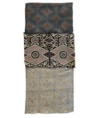 A Group of Three Figured Cottons: Two Sarasa, One Katazome