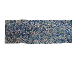 Three Stitched Together Pieces of Fancy Katazome: Lush Floral