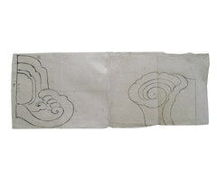 Two Roof Tile Drawings: Working Plans and Clouds