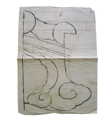 A Full Scale Roof Tile Drawing: Double Sided