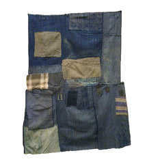 A Lively Patched Boro Fragment: Cotton
