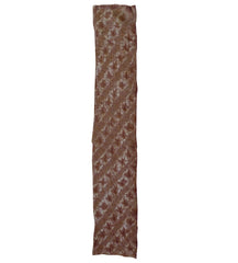 A Slender Short Length of Akane Shibori: Madder from Tohoku