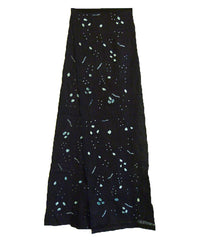 A Beautiful Length of Tohoku Shibori: Inky Blue Indigo Dyed Cotton