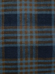 A Length of Hand Woven Plaid Cotton: Superb Quality and Design