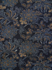 A Length of Katazome Cotton: Indian Floral Mood