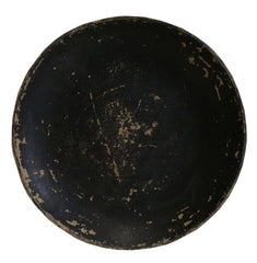 A Black Colored Mayuzara: Pressed Paper Tray used in Sericulture