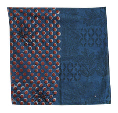 A Contemporary Hand Dyed Indian Cotton Square #2: People Tree
