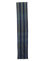 A Length of Beautiful Woven Striped Cotton: Rich Colors