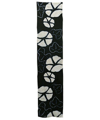 A Length of Boldly Graphic Shibori Dyed Cotton: Morning Glories