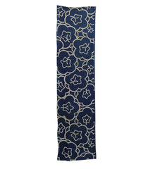 A Length of Large Repeat Katazome Cotton: Joyful Pattern