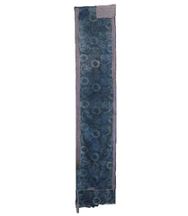 A Length of Boro Katazome Cotton: Machine Stitched Patches