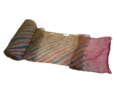 An Intricately Tie-Dyed Rajasthani Turban: Gossamer Weight Cotton Gauze