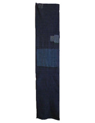 A Length of Patched Cotton Kasuri: Mid Century Kimono Fragment