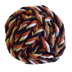 A Ball of Decorative Rope: Cotton Covered Bast Fiber Twine